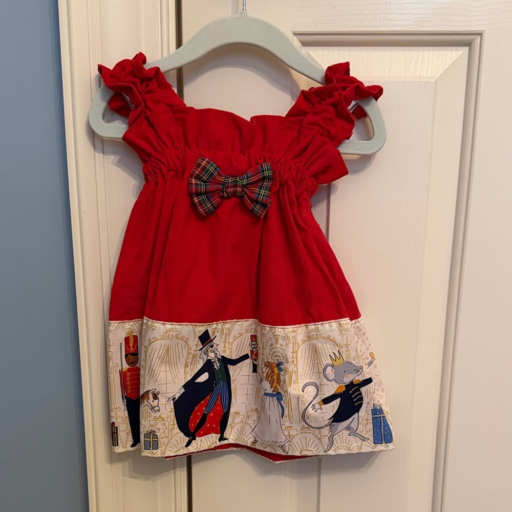 Like New 12 Month Caught You Looking Nutcracker Dress
